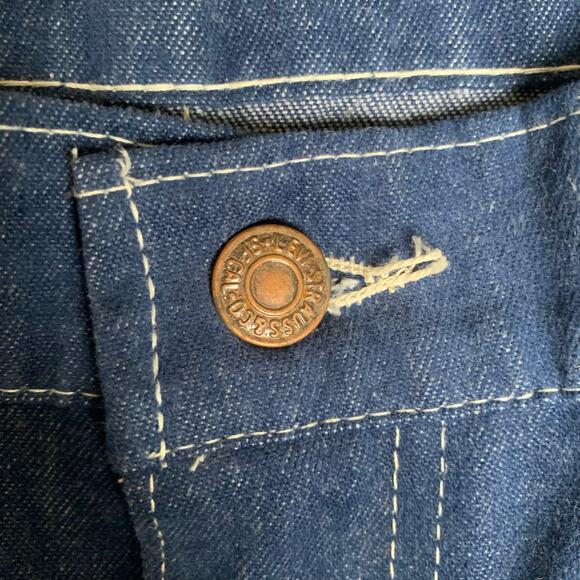 Vintage 1980 Levi 549’s-White Label-Levi's For Men-Size 38-Blue Jeans Denim - Picture 6 of 16